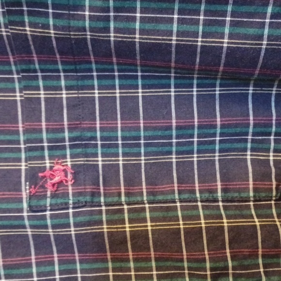 KNIGHTS OF THE ROUND TABLE, MENS SHORT SLEEVE BUTTON UP SHIRT, SIZE LARG… - Picture 2 of 5